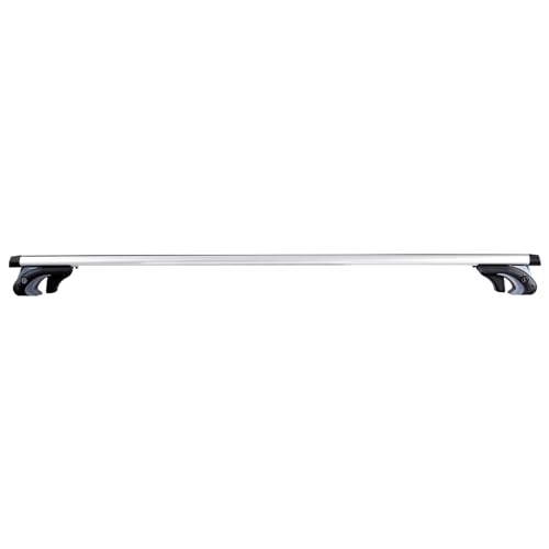 VEVOR Barre Trasversali Universali per Portapacchi in Alluminio 120 cm, Adatte per Barre Laterali Rialzate, Capacità di Carico di 90 kg, Barre Trasversali con Serrature, per SUV, Berline e Furgoni