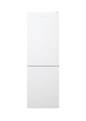 Candy, Frigorifero Fresco, CCE3T618EW, Frigorifero combinato, 341 Litri, 39 dB, Total No Frost, App hOn, Bianco, AxLxP 185x59,5x65,8 cm [Classe di efficienza energetica E]