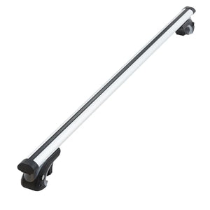 VEVOR Barre Trasversali Universali per Portapacchi in Alluminio 120 cm, Adatte per Barre Laterali Rialzate, Capacità di Carico di 90 kg, Barre Trasversali con Serrature, per SUV, Berline e Furgoni