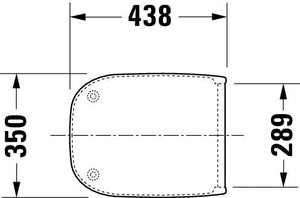 Duravit 0067390099 Sedile WC, Weiß, 1.00