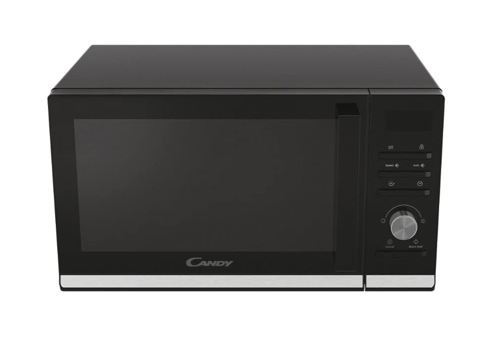 Candy Moderna Forno a Microonde 20 Litri, 700W, 40 Programmi Automatici, 6 Livelli di Potenza, Funzioni Defrost e Autoclean, App hOn, Libera Installazione, 45,2 x 34,6 x 26,2 cm, Nero - CMWA20TNDB