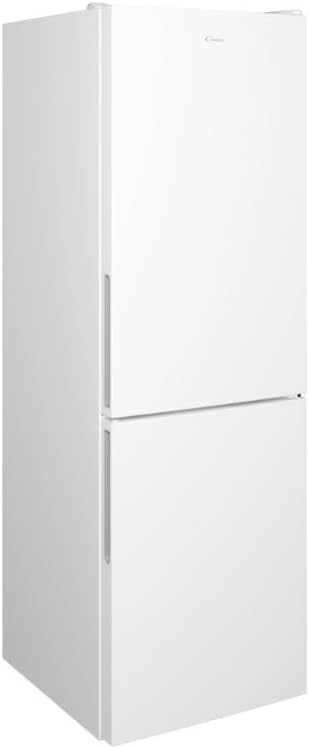 Candy, Frigorifero Fresco, CCE3T618EW, Frigorifero combinato, 341 Litri, 39 dB, Total No Frost, App hOn, Bianco, AxLxP 185x59,5x65,8 cm [Classe di efficienza energetica E]