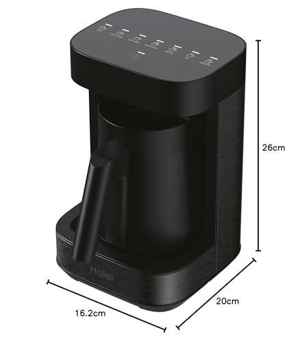 Haier Multi Beverage I-Master Serie 5, programmi multipli per caffè, cioccolata calda, tè e infusi [Nero]