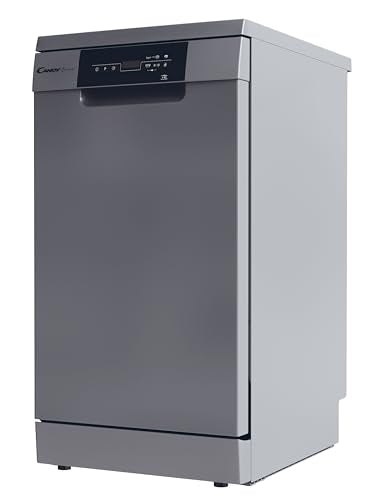 Candy Brava Lavastoviglie Slim a Libera Installazione, 10 Coperti, da Appoggio, Eco Lavaggio, Inox, Classe E