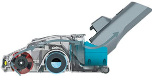 Hoover HF500 HF522STP 011 Aspirapolvere Senza Filo, Senza Sacco, 0,45 L, Autonomia 45 Min, Spazzola Antigroviglio, Mini Turbo Spazzola Animali, Blu