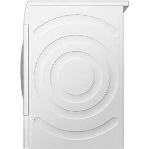 Bosch WQG233D20 - Asciugatrice a pompa di calore per 8 kg, serie 6, A+++, 176 kWh/anno, design anti-vibrazione, sistema di asciugatura sensibile, refrigerante ecologico, bianco, WQG233D20