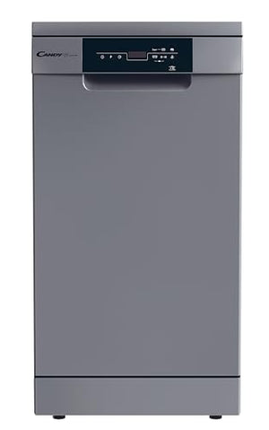 Candy Brava Lavastoviglie Slim a Libera Installazione, 10 Coperti, da Appoggio, Eco Lavaggio, Inox, Classe E