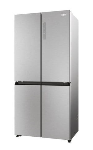 Haier HCR3818ENMM CUBE 83 SERIE 3 Frigorifero congelatore / 4 porte con frontale in acciaio inox/Total No Frost/Inverter Compressore/XL-Slim-Line Air Surround