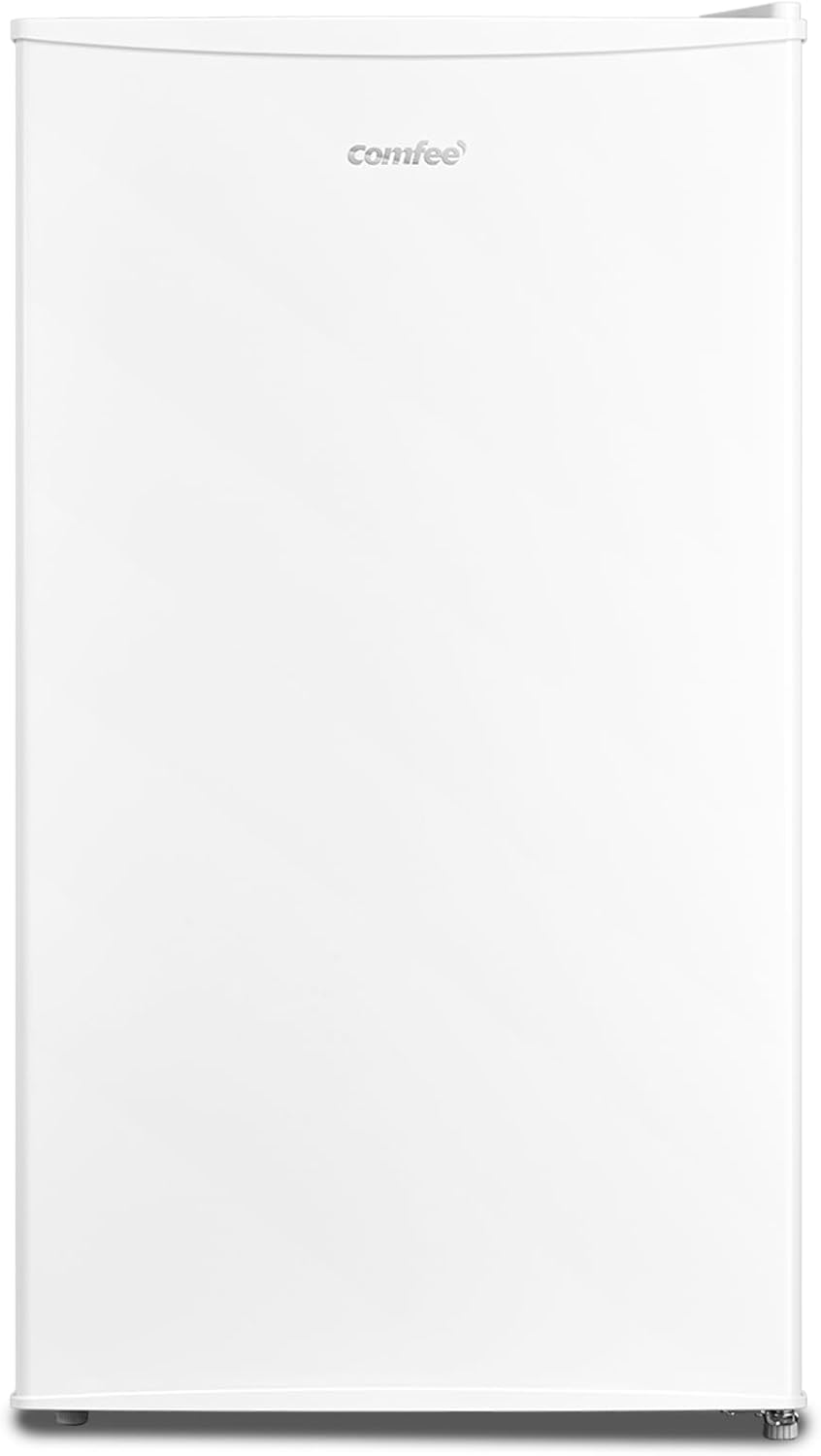 COMFEE' RCD93WH2(E) Frigorifero mono porta 93 L, Controllo della temperatura, Frigorifero piccolo sottotavolo, Silenzioso, Bianco