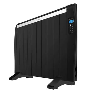 Cecotec Emettitore Termico ReadyWarm 2500 Thermal Black. 12 Elementi e 1800 W, Display LCD, Telecomando a distanza, timer, selezione della temperatura, copertura di 25 m² (12 Moduli, Bianco)
