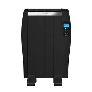 Cecotec Emettitore Termico ReadyWarm 2500 Thermal Black. 12 Elementi e 1800 W, Display LCD, Telecomando a distanza, timer, selezione della temperatura, copertura di 25 m² (12 Moduli, Bianco)