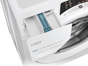 Candy RapidÓ Lavatrice 9 Kg, Libera Installazione, Carica Frontale, Classe A, 1200 Giri, 9 Programmi Rapidi, Funzione Vapore, Wi-Fi + BLE e App hOn, 60 x 53 x 85 cm, Bianca - RO 1294DWMT/1-S