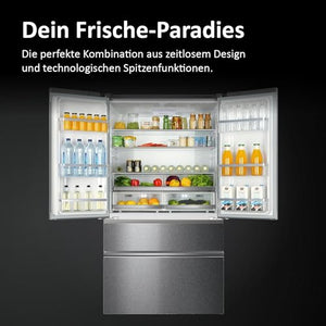 Haier frigorifero americano 100,5cm 685l a ++ nofrost inox hb26fssaaa
