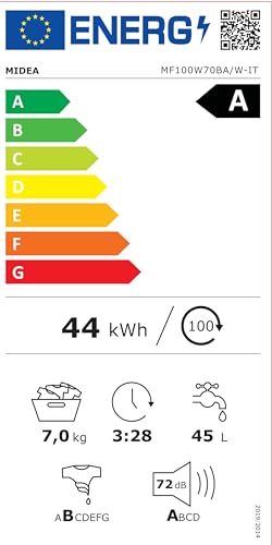 Midea Lavatrice Slim Carica Frontale