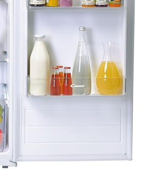 Candy CIO 225 EE/N Frigorifero da incasso con congelatore, porta a traino, 122 cm, 163 litri, frigorifero 147 litri, congelatore 16 litri, 1 cassetto per verdure, 3 ripiani in vetro