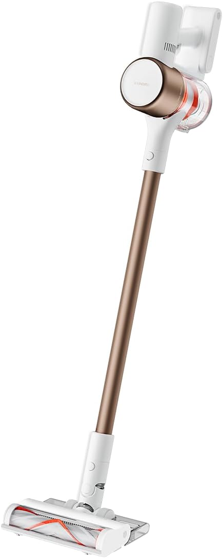 Xiaomi G10 Plus Cordless Vacuum Cleaner with Wiping Function, 4-in-1 Battery Vacuum Cleaner, up to 65 Minutes Running Time, 600 ml Vacuum Cleaner for Pet Hair, Carpet, Upholstery and Hard Floor, White