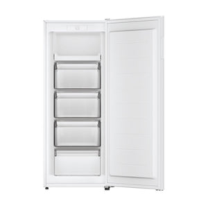 Candy CUQS513EW - Congelatore Verticale, 163 litri, congelamento 7,5kg/24h, Classe energetica E
