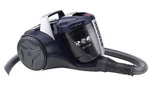 Hoover BR21HM 39002292, Aspirapolvere a Slitta Senza Sacchetto, Nero/Blu