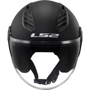 LS2, Casco Moto Jet AIRFLOW SOLID Matt Black, XS