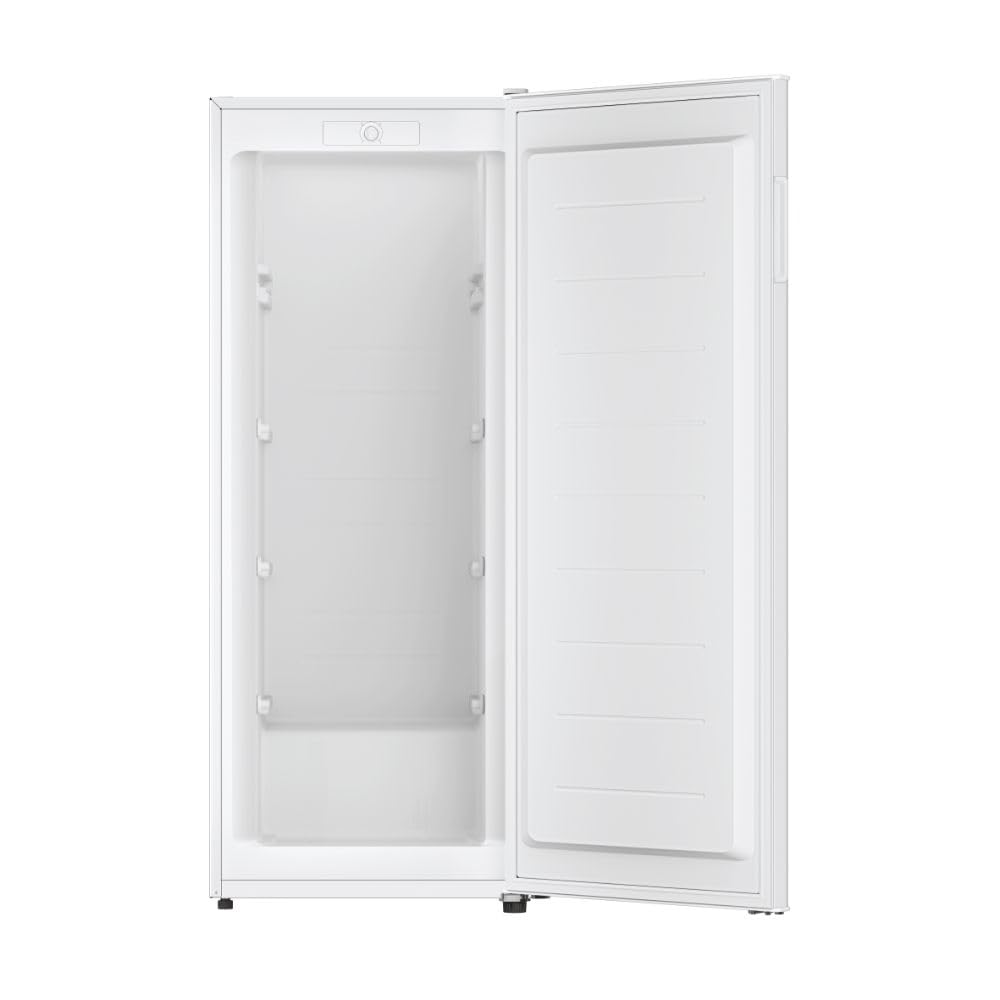 Candy CUQS513EW - Congelatore Verticale, 163 litri, congelamento 7,5kg/24h, Classe energetica E
