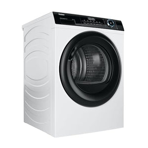 Haier I-Pro Serie 3, Asciugatrice 9 KG, Libera Installazione, Classe A ++, Vapore, Partenza Ritardata, I-Time, Bianco, AxLxP 85x59,5x66,5 cm - HD80-A2939-S