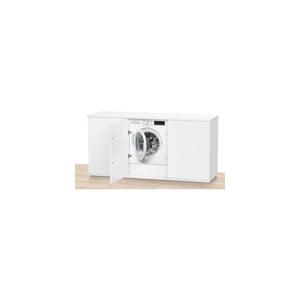 Bosch WIW28443 Serie 8 - Caricatore frontale per lavatrice da incasso, C, 62 kWh, 100 cicli di lavaggio, 1400 giri/min, 8 kg, colore: Bianco