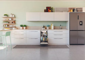 Candy Brava Lavastoviglie Slim a Libera Installazione, 10 Coperti, da Appoggio, Eco Lavaggio, Inox, Classe E