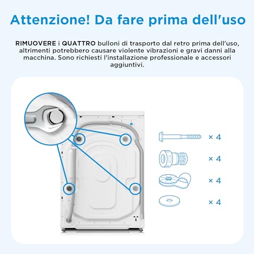 Midea Lavatrice Slim Carica Frontale
