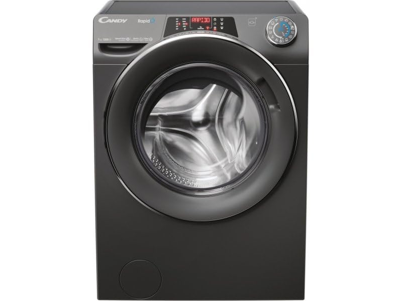 Candy RO41276DWMCRT-S Lavatrice a carica frontale RapidÓ, Antracite