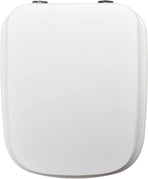 Si Dolomite EM804 Sedile Copriwater Dedicato, MDF, Bianco Lucido, 44 x 36 x 4 cm