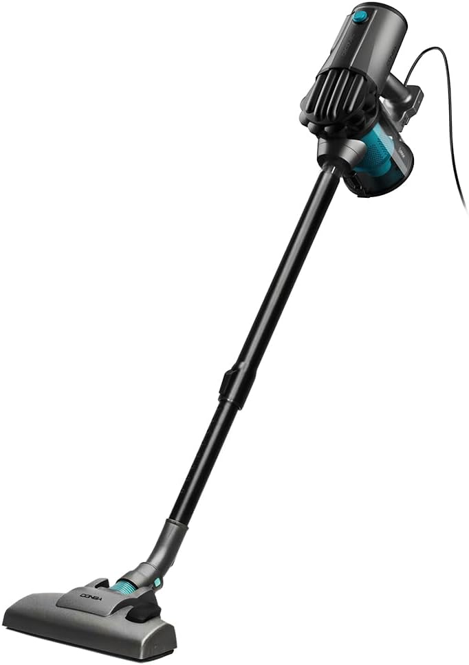 Cecotec Aspirapolvere Verticale Conga Thunderbrush 560. 2 in 1, 600 W, Tecnologia Ciclonica, Filtro ad Alta efficienza, Radio di Azione di 6 m, Basso Consumo, Include 2 Accessori