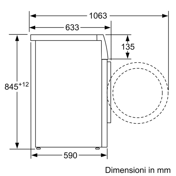 Bosch WGB24402IT Serie 8 Lavatrice