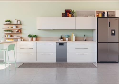 Candy Brava Lavastoviglie Slim a Libera Installazione, 10 Coperti, da Appoggio, Eco Lavaggio, Inox, Classe E