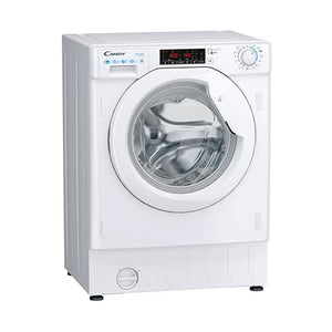 Candy CBDO485TWME/1-S Lavasciuga Smart a incasso, Capacità 8 kg, 1400 Giri, Carica Frontale, Wi-Fi + Bluetooth, 60x53x82 cm, Bianco, Classe D