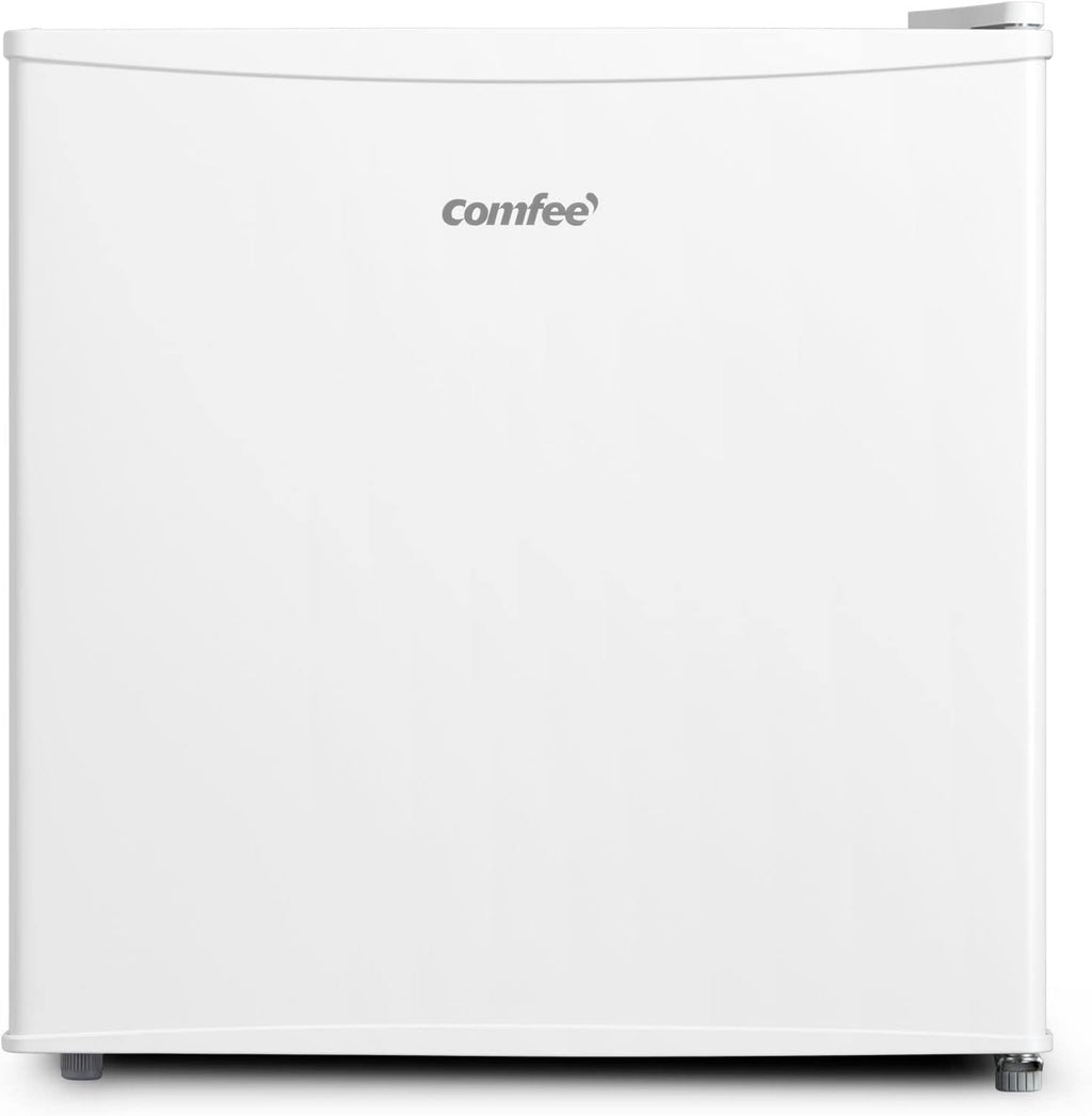 COMFEE' RCU40WH2(E) 31L Congelatore piccolo, Freezer piccolo con porta reversibile, Mini congelatore a 4 stelle, Silenzioso, Per Ufficio, Hotel, Casa, Bianco