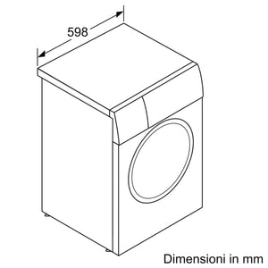 Bosch WGB24402IT Serie 8 Lavatrice