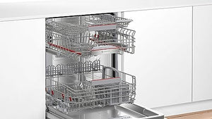 Bosch Elettrodomestici Lavastoviglie Incasso a Scomparsa Totale, Silenziosa, di Facile Installazione, Veloce e Facile, 14 Litri