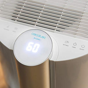 Cecotec Deumidificatore Big Dry 9000 Professional, Timer 12 Ore, Umidità dal 40% all’80%, Schermo LED, Spegnimento Automatico, Bianco