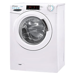 Candy Smart Inverter Lavatrice 10 kg, Libera Installazione, Carica Frontale, Classe A, 1400 Giri, 16 Programmi, Cicli Rapidi, Partenza Ritardata, 60 x 58 x 85 cm, Bianca - CS 1410TXME/1-S
