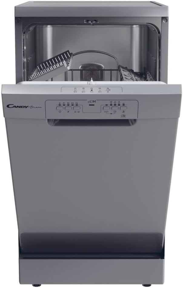Candy CDPH 2L1047S Brava - Lavastoviglie Slim (45 cm), 10 Coperti, Classe energetica E