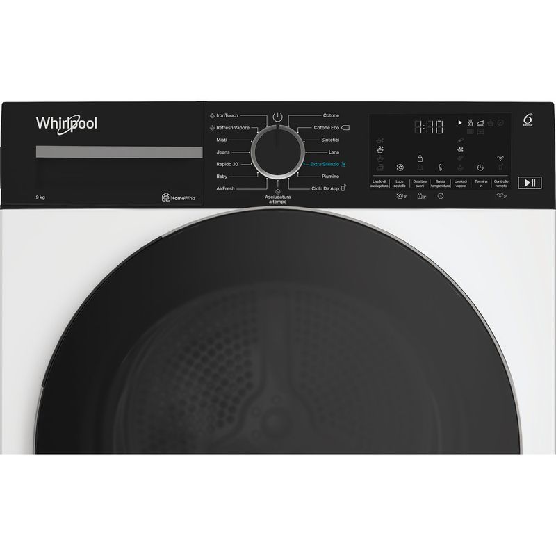Asciugatrice a pompa di calore Whirlpool: a libera installazione, 9,0 kg - C WD 94M WBS IT