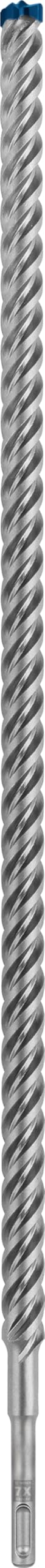 Bosch Professional 1x Punte per Martelli Expert SDS plus-7X per Calcestruzzo Armato, Ø 16.00x1000 mm, Accessorio Martello Perforatore
