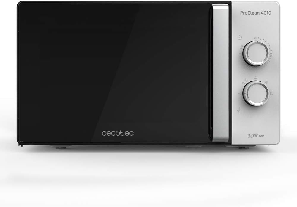 Cecotec Forno a Microonde ProClean 401 da 23 Litri, 700 W, con rivestimento Ready2Clean per una migliore pulizia, tecnologia 3DWave, Design elegante con porta FullCrystal