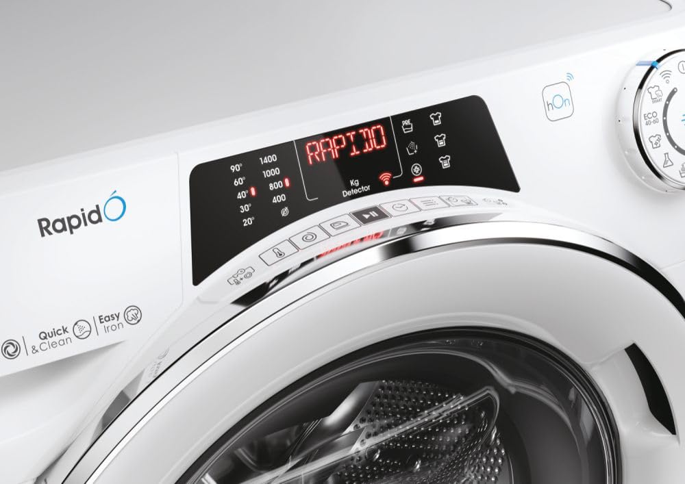 Candy RO14146DWMCT/1-S Lavatrice a carica frontale RapidÓ, Bianco