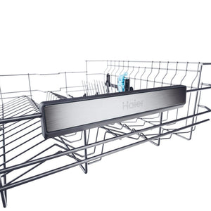 Haier I-Pro Shine Serie 7 Lavastoviglie a Libera Installazione 60 cm, 14 Coperti, 10 Programmi, Classe A, Lavaggio Flex Zone, App hOn + AI, AxLxP 85x 59,7x59,8 cm, Stainless Steel- XF 4A4M4PDX