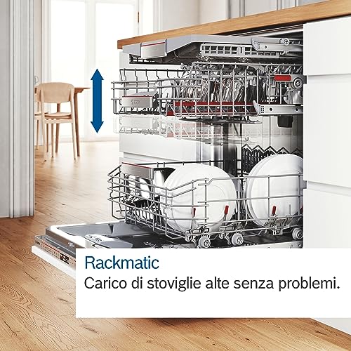 Bosch Elettrodomestici Lavastoviglie Incasso a Scomparsa Totale, Silenziosa, di Facile Installazione, Veloce e Facile, 14 Litri