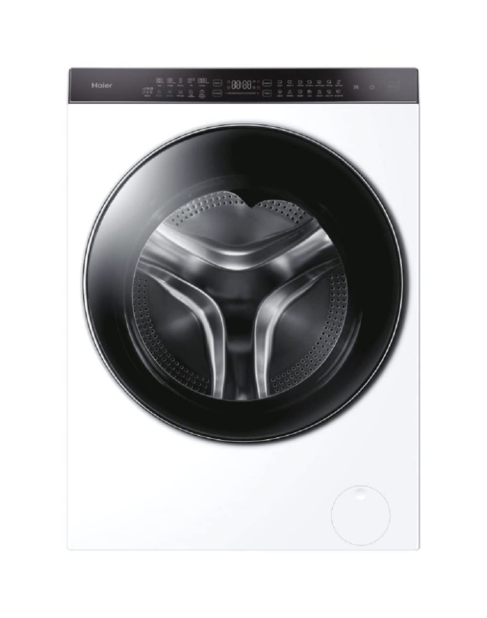 Haier Super Drum Serie 9 Lavasciuga 10+6 Kg, Libera Installazione, 1400 Giri, Classe A/D, Wi-Fi, Controllo App hOn, Avvio Programmabile, Smart Dosing, 65,7 x 70x 99 cm, Bianca - HWD100-BD1499U1N/I