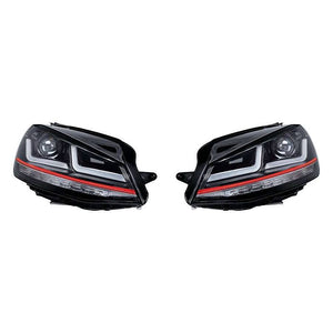 Faro OSRAM LEDriving® LED, edizione Chrome come sostituzione del faro xeno, upgrade LED, LEDHL104-CM, solo per guida a sinistra (1 set completo)