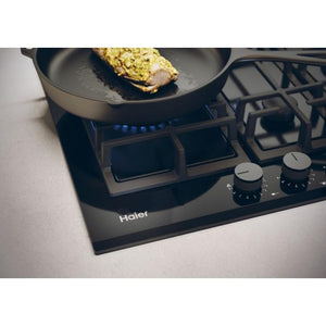 Piastra Gas HAIER HAVG5D4TB 65cm Nero 4f