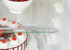 Candy, Frigorifero Fresco, CCE3T618EW, Frigorifero combinato, 341 Litri, 39 dB, Total No Frost, App hOn, Bianco, AxLxP 185x59,5x65,8 cm [Classe di efficienza energetica E]